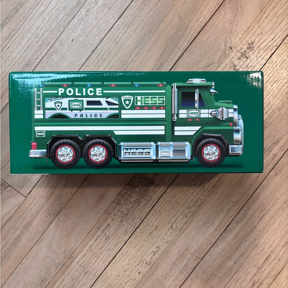 Hess Green Police Toy 2023 Holiday Truck